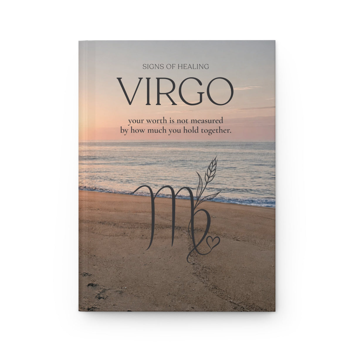 Virgo Signs of Healing coastal journal collection