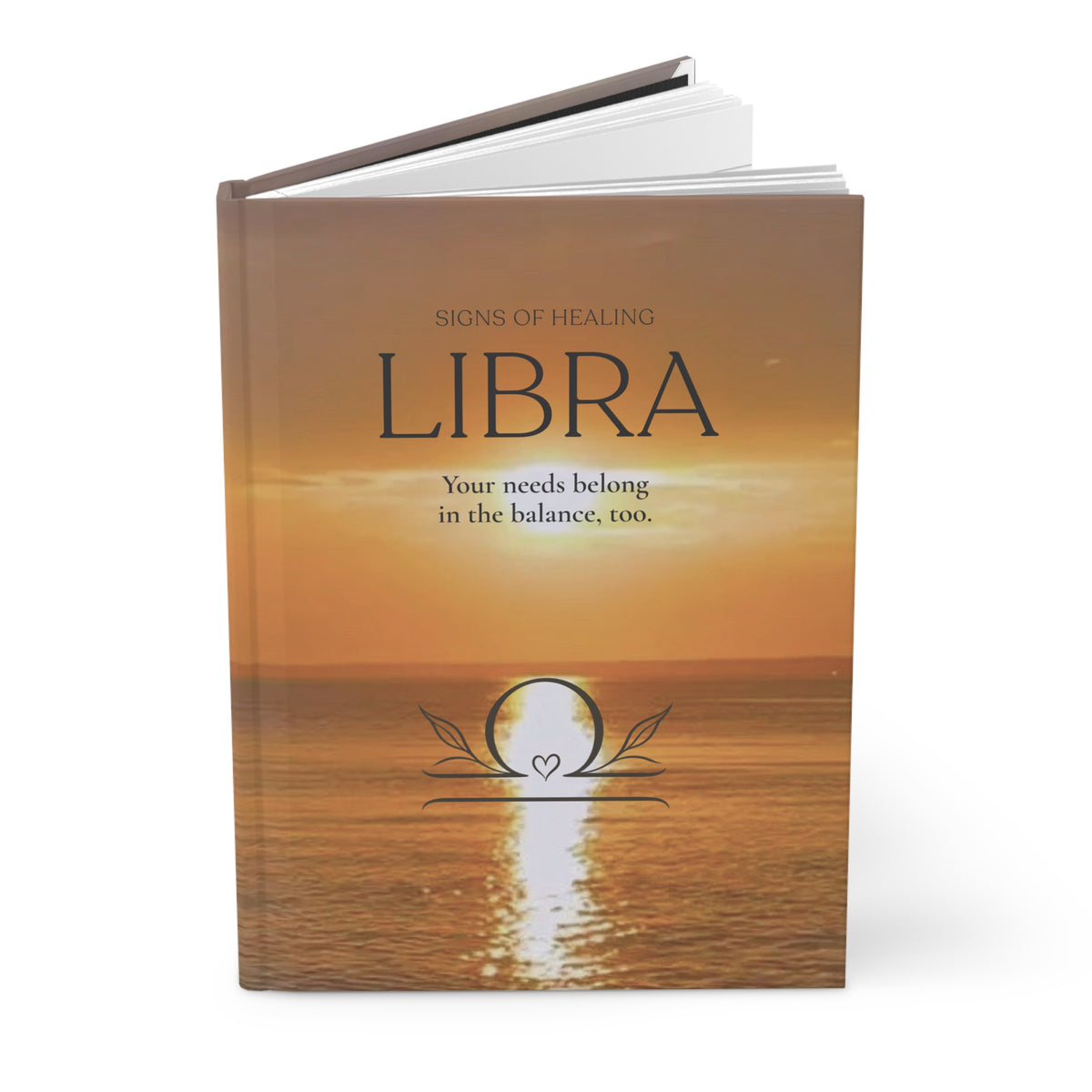 Libra Signs of Healing™ Hardcover Journal