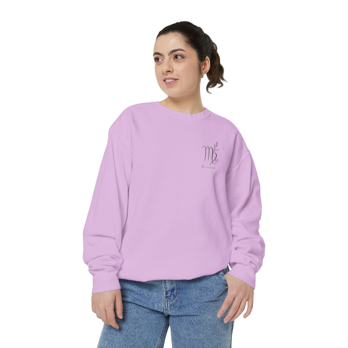 Virgo Signs of Healing™ Comfort Colors® Crewneck Sweatshirt