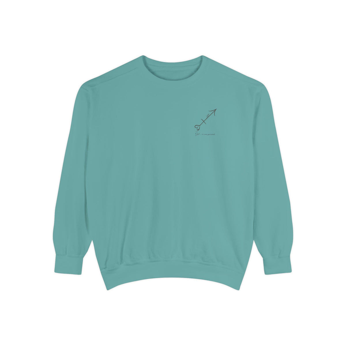 Sagittarius Signs of Healing™ Comfort Colors® Crewneck Sweatshirt