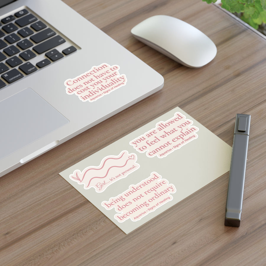 Aquarius Signs of Healing™ Sticker Pack
