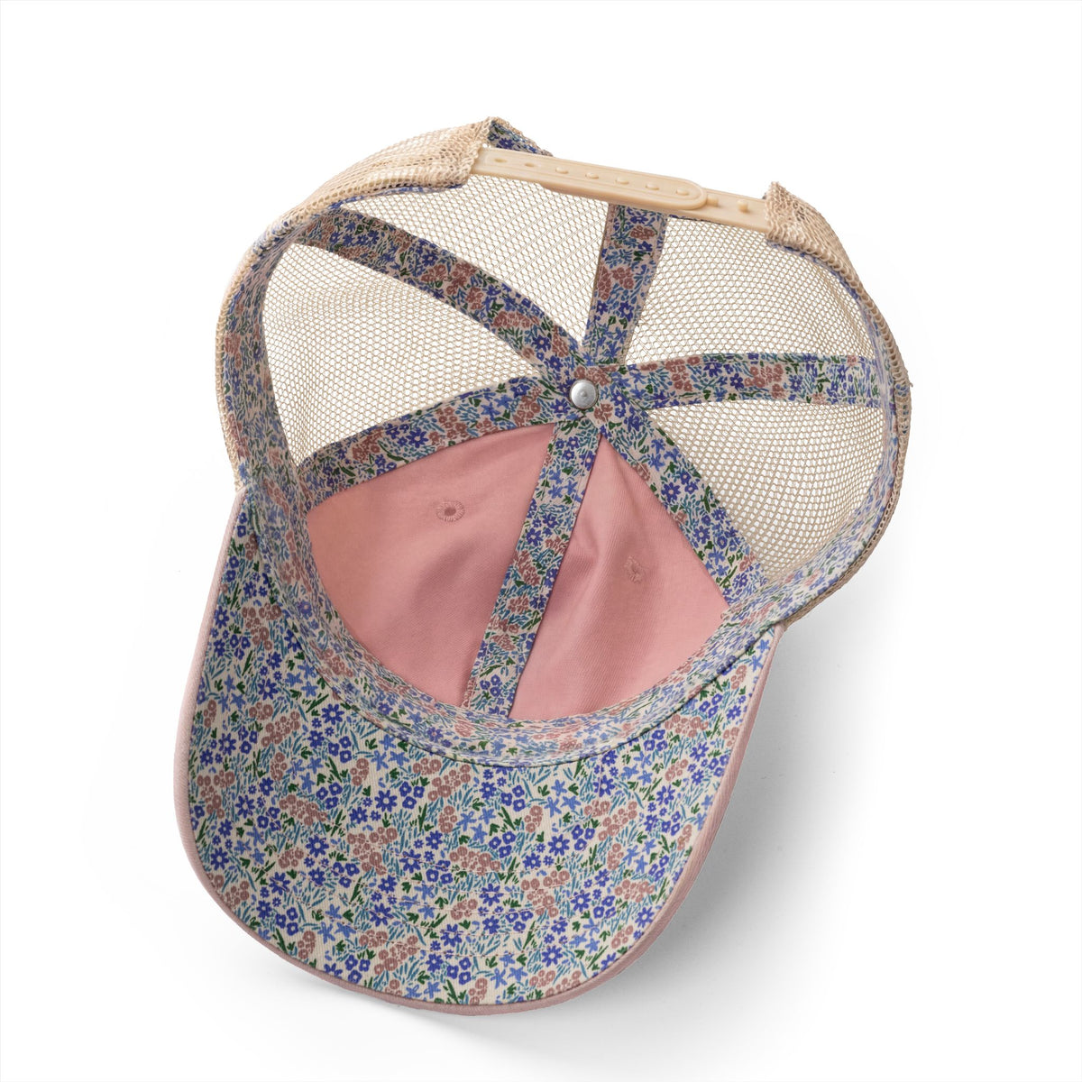 Signature Heart Embroidered Ponytail Cap