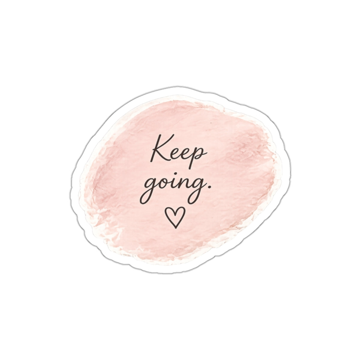 Keep Going — Die-Cut Sticker