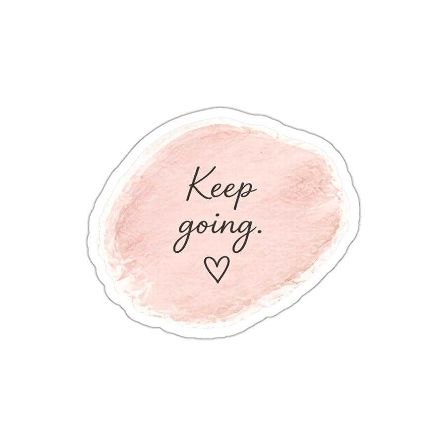 Keep Going — Die-Cut Sticker