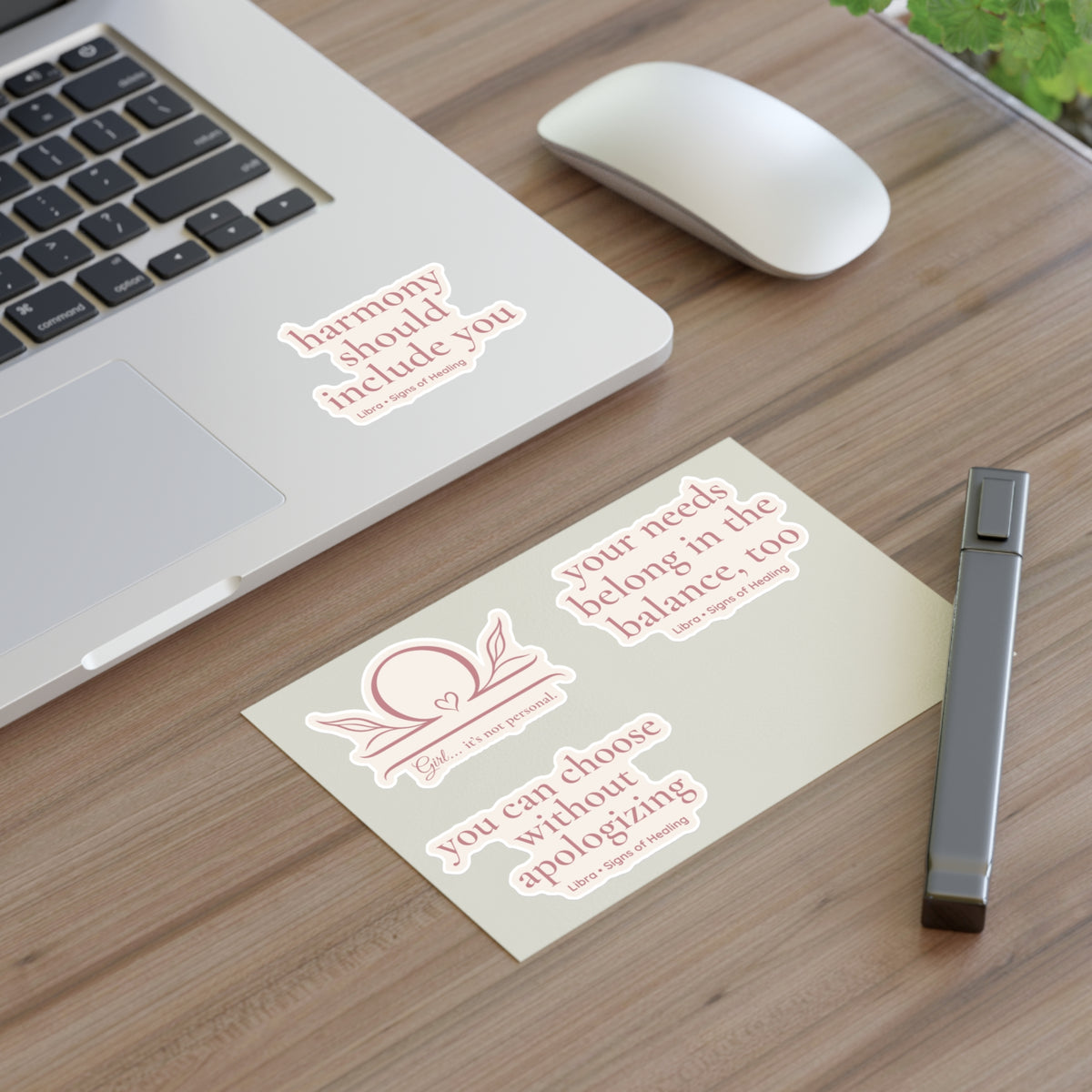 Libra Signs of Healing™ Reminder Sticker Sheet