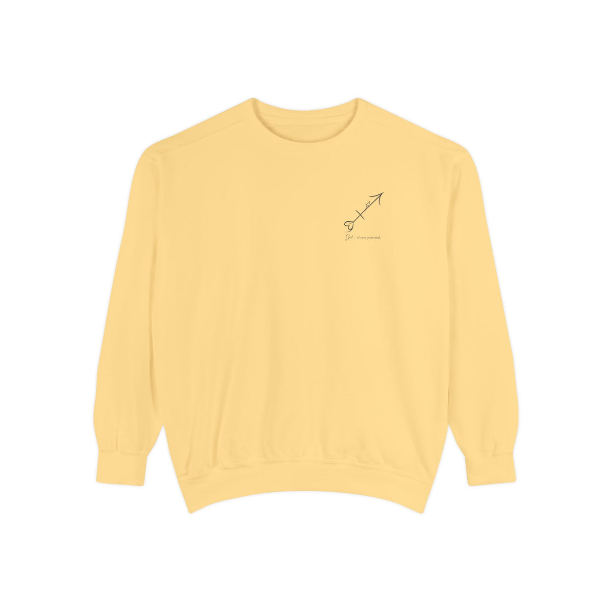 Sagittarius Signs of Healing™ Comfort Colors® Crewneck Sweatshirt