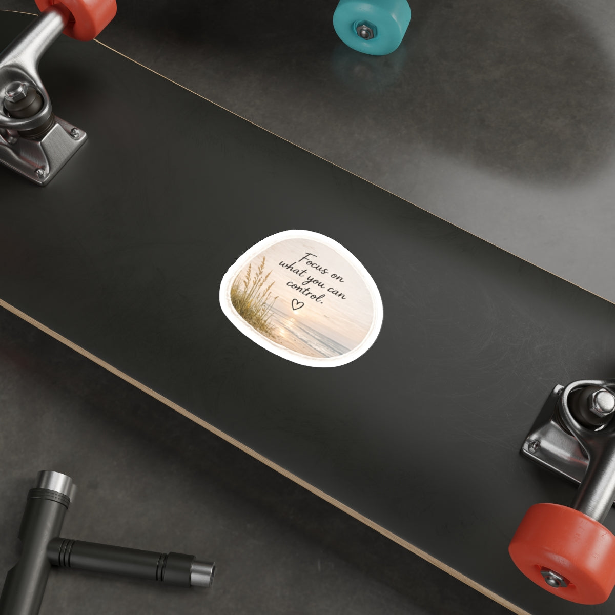 Focus on What You Can Control — Die-Cut Sticker