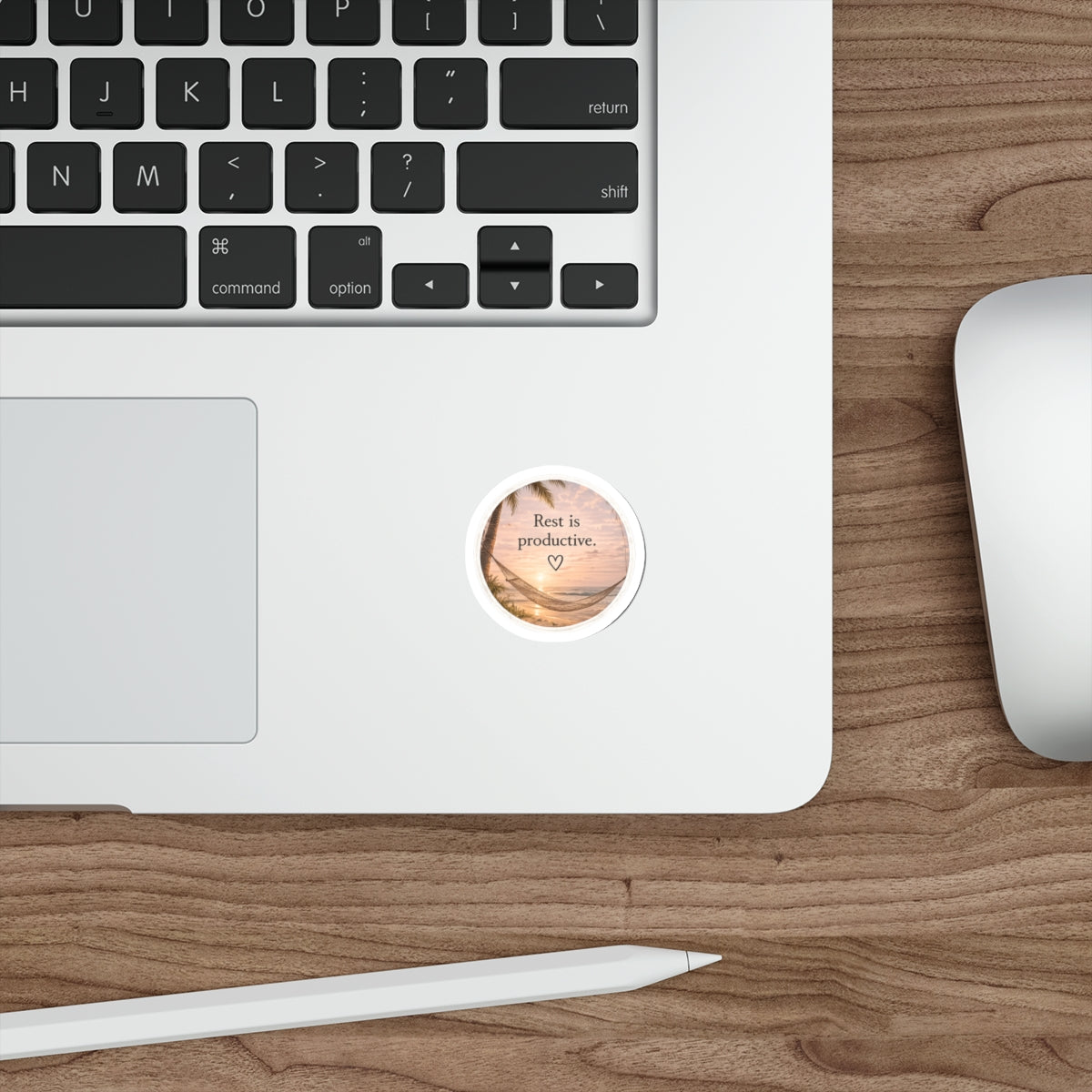 Rest Is Productive — Die-Cut Sticker