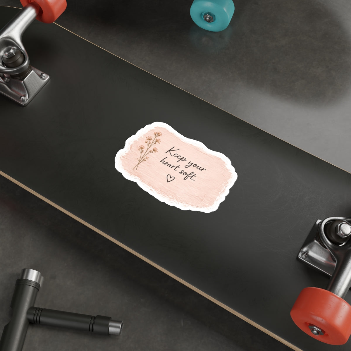 Keep Your Heart Soft — Die-Cut Sticker