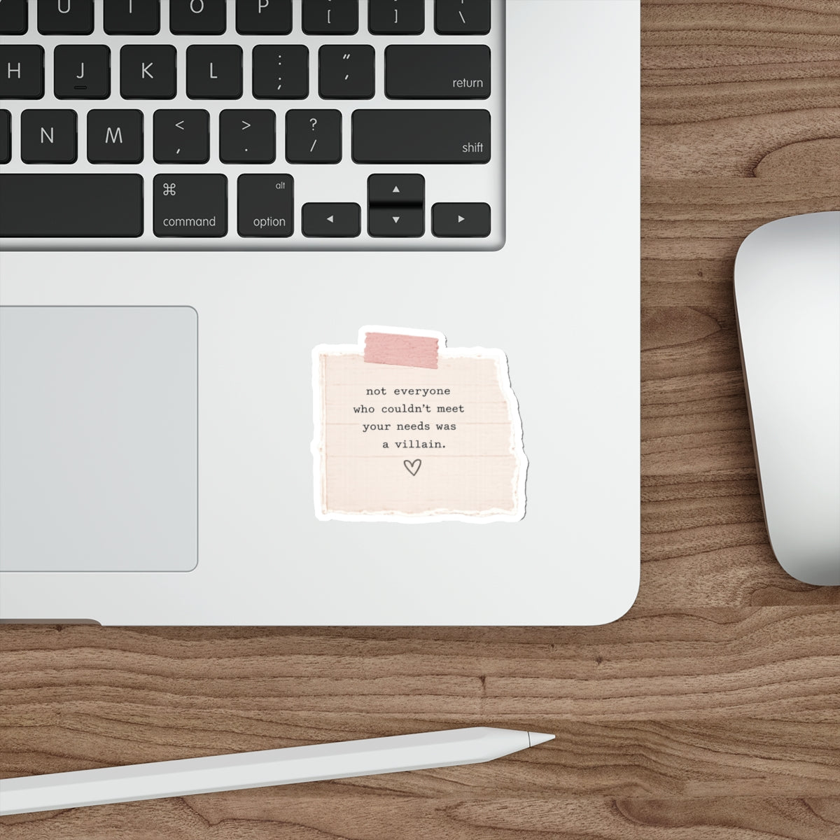 Not Everyone Was a Villain — Die-Cut Sticker