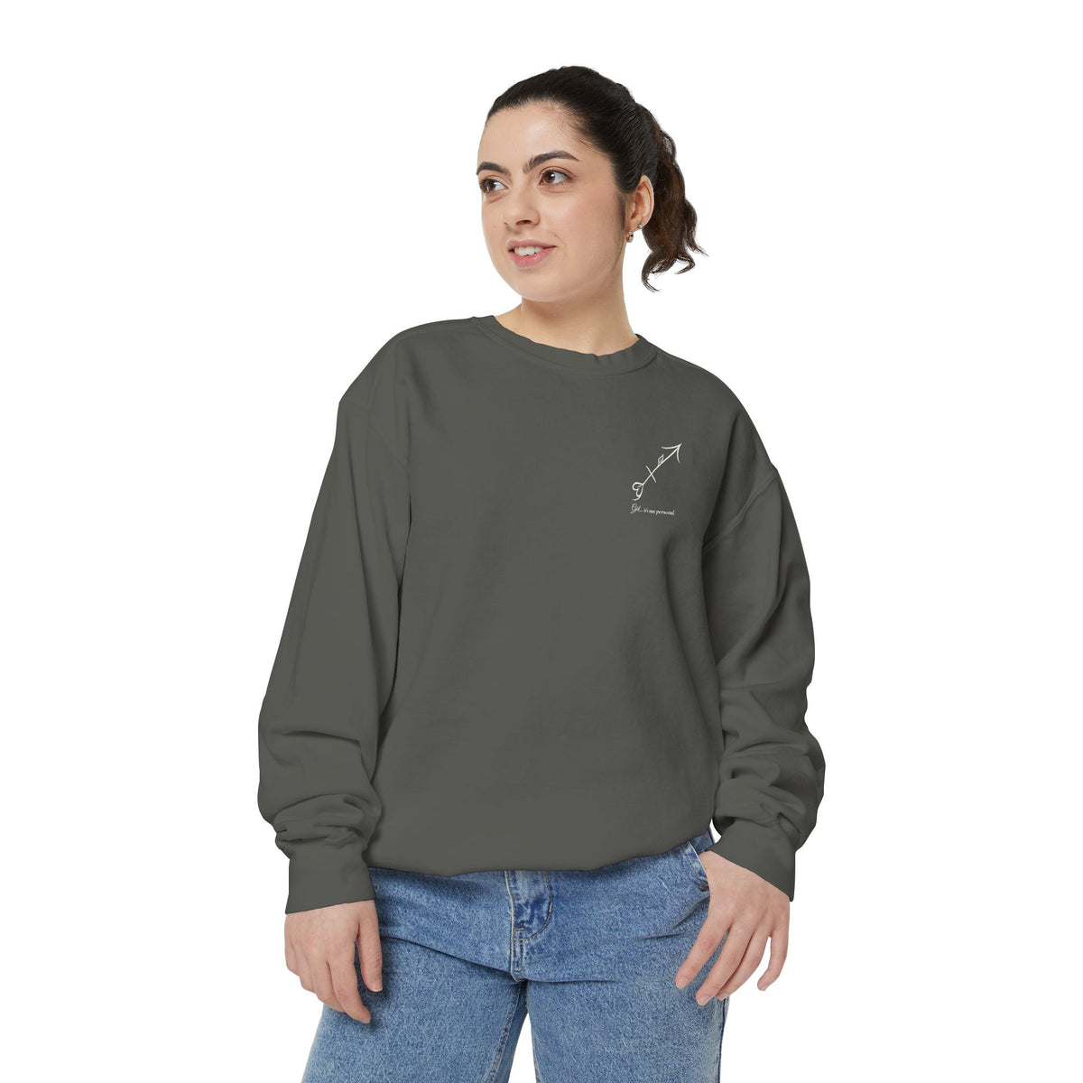 Sagittarius Signs of Healing™ Comfort Colors® Crewneck Sweatshirt