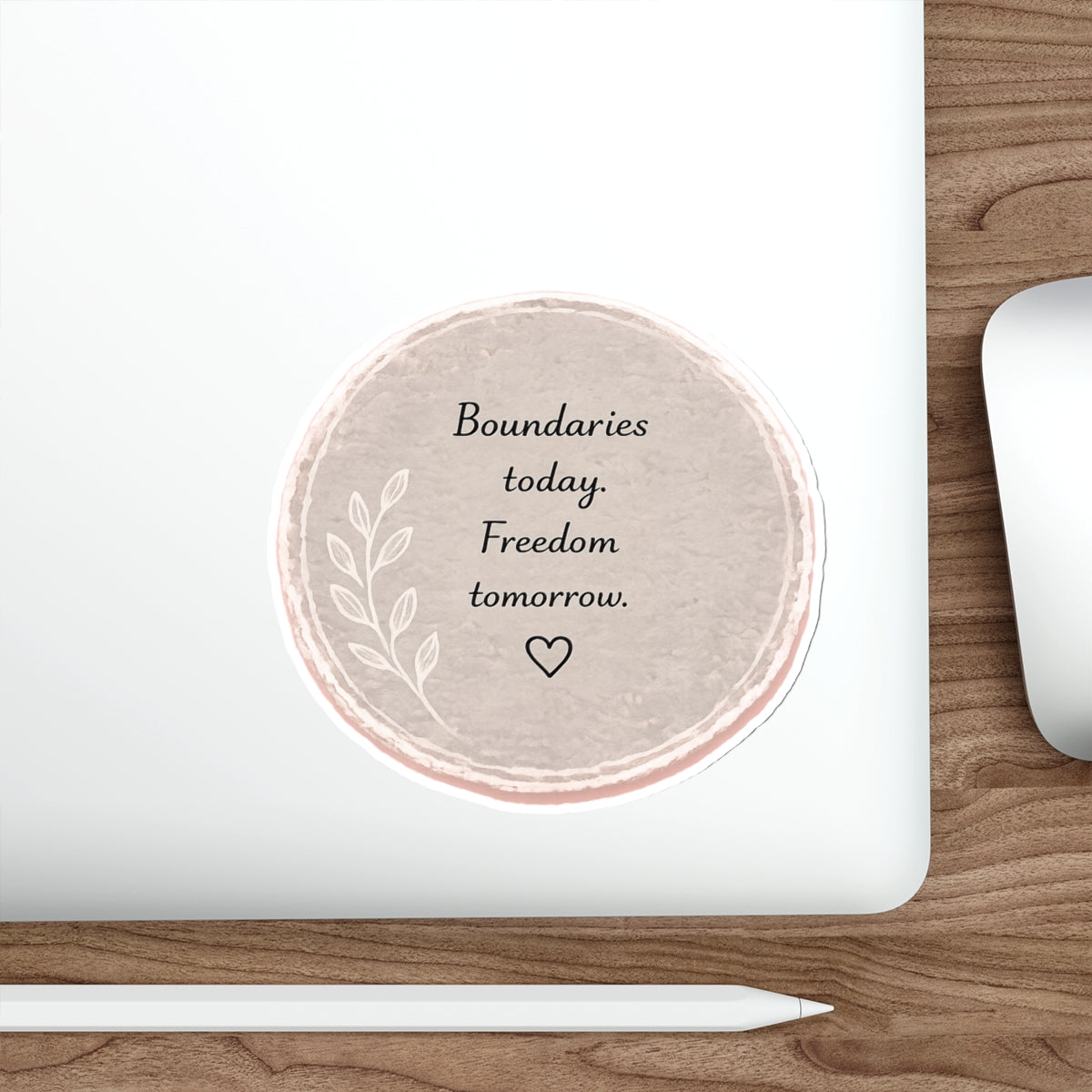 Boundaries Today. Freedom Tomorrow. — Die-Cut Sticker