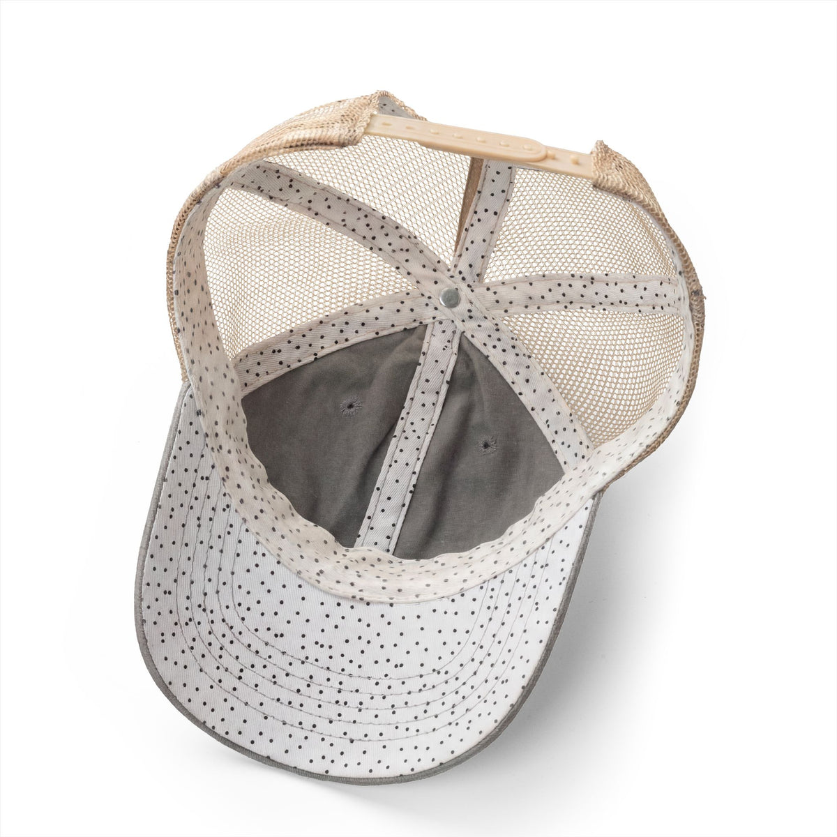 Signature Heart Embroidered Ponytail Cap