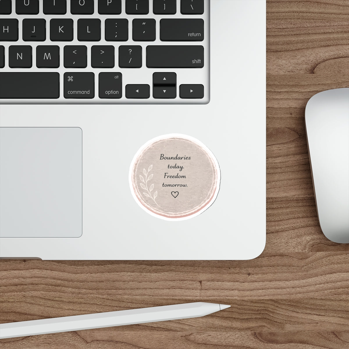 Boundaries Today. Freedom Tomorrow. — Die-Cut Sticker