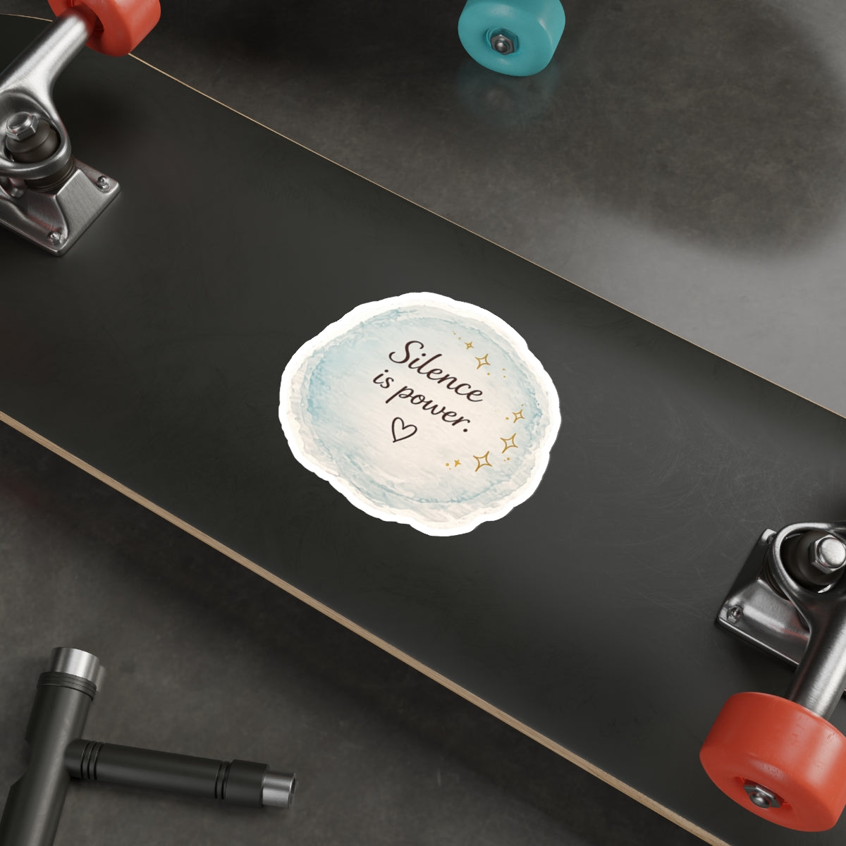 Silence Is Power — Die-Cut Sticker