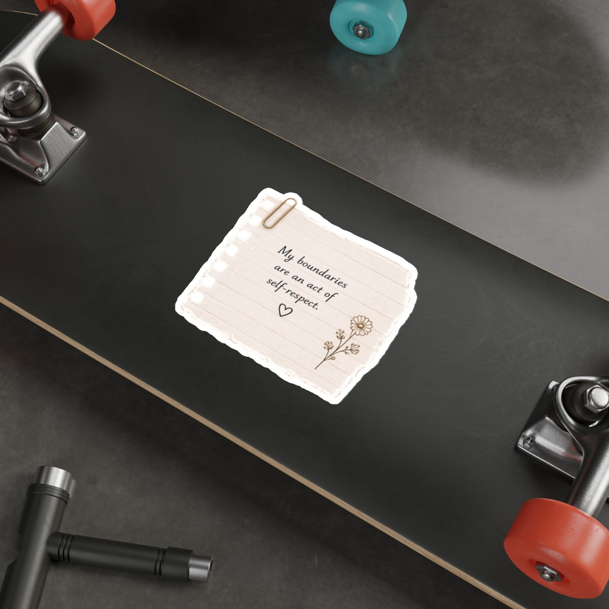 My Boundaries Are an Act of Self-Respect — Die-Cut Sticker