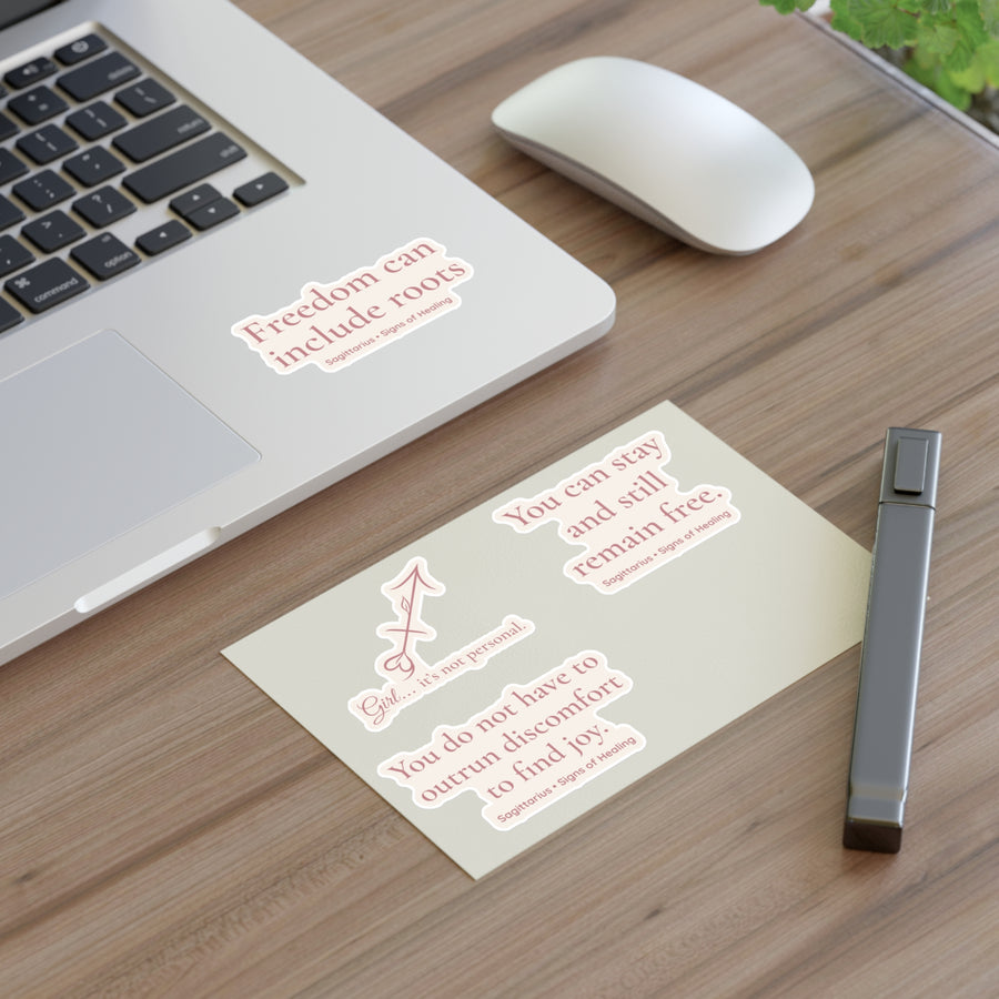 Sagittarius Signs of Healing™ Reminder Sticker Sheet