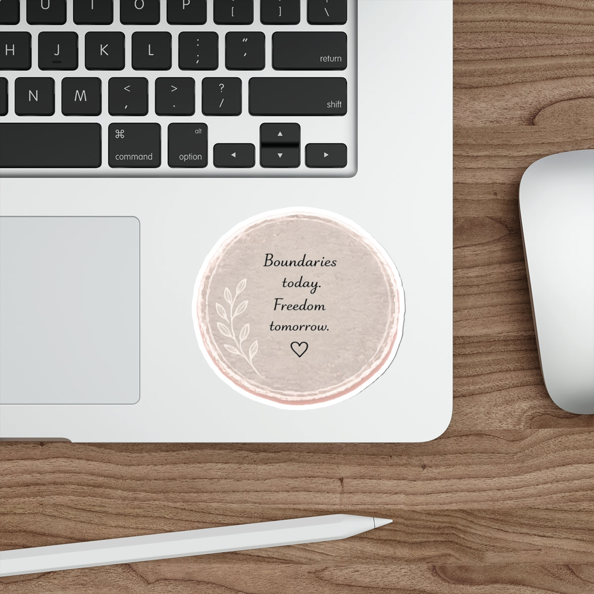 Boundaries Today. Freedom Tomorrow. — Die-Cut Sticker