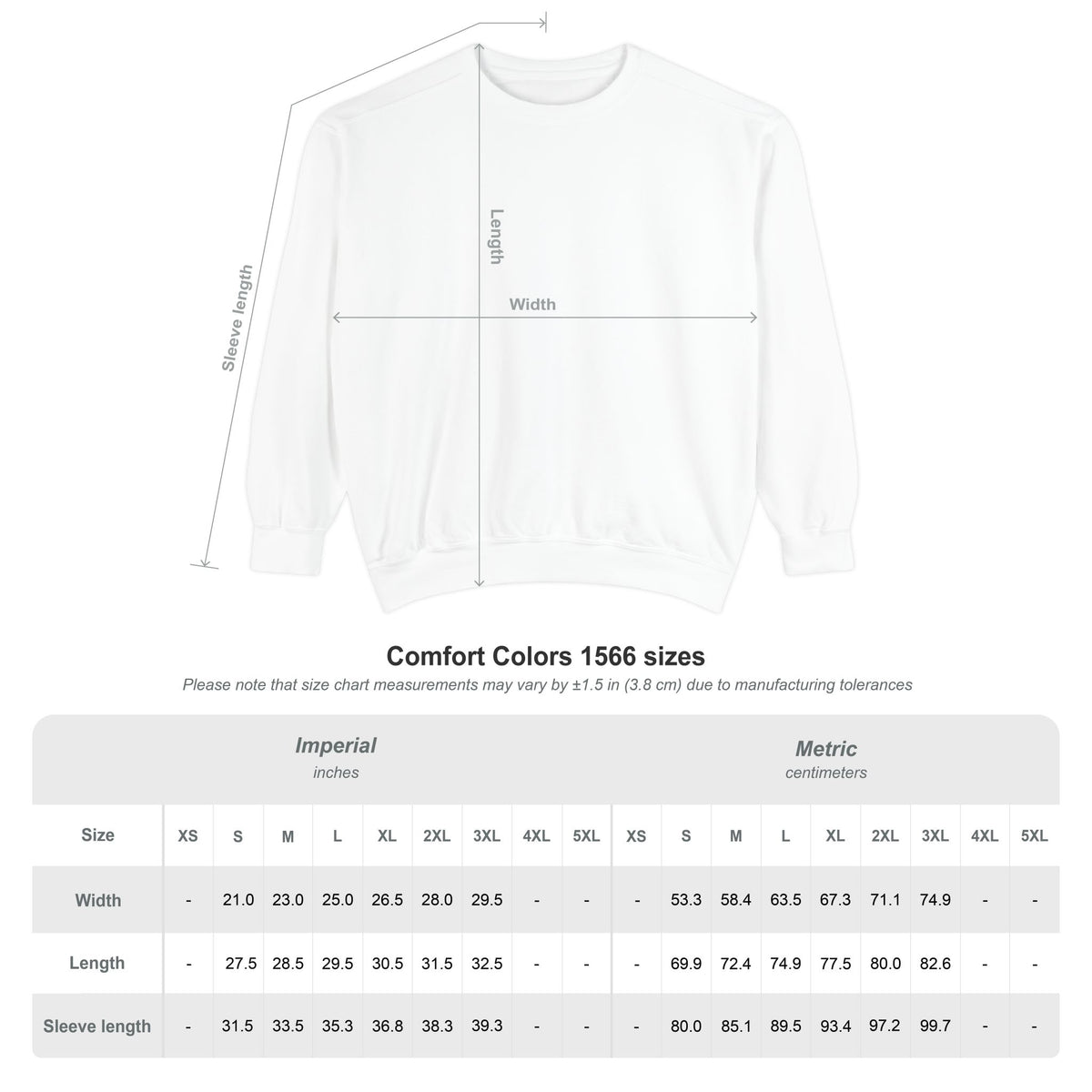 Sagittarius Signs of Healing™ Comfort Colors® Crewneck Sweatshirt