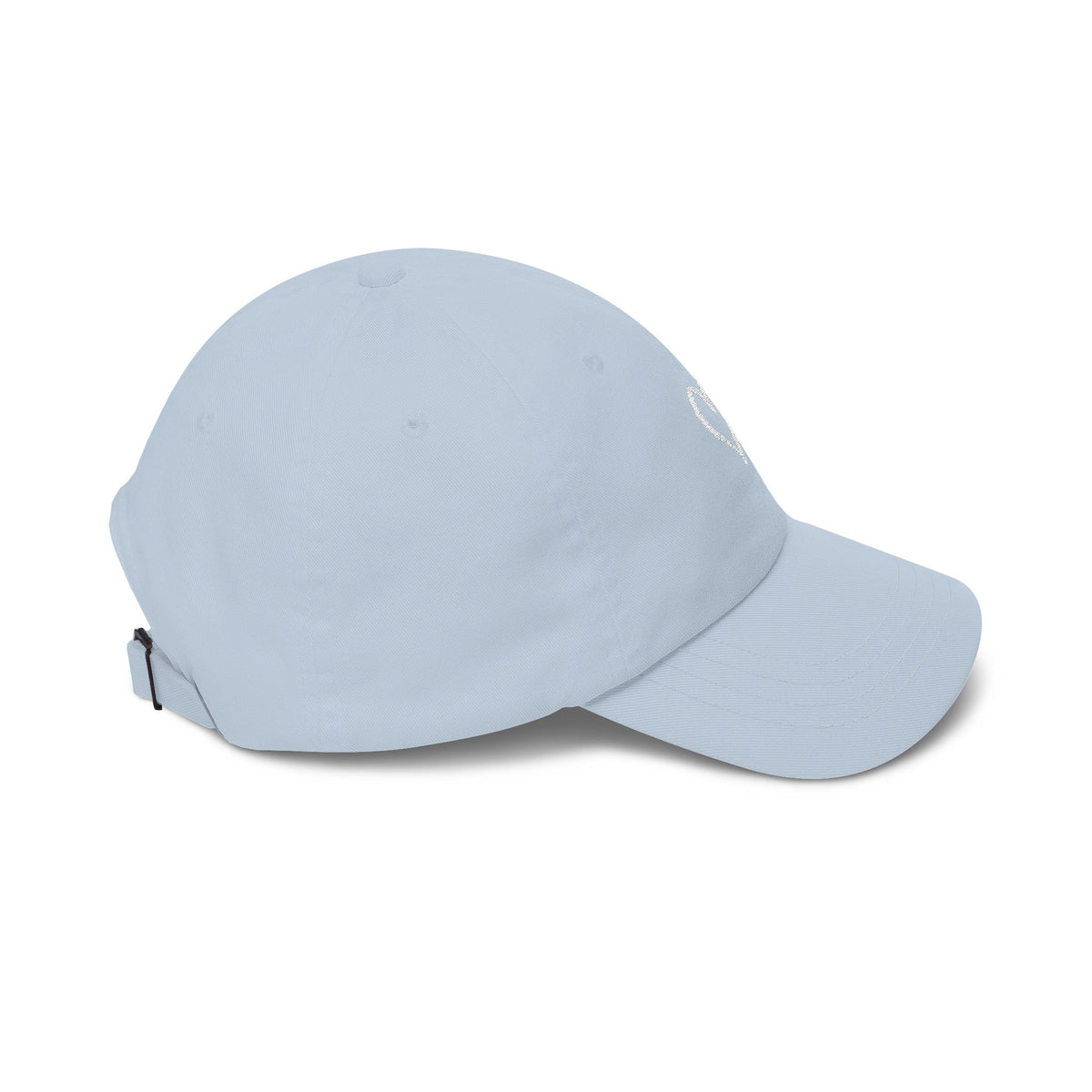 Signature Heart Embroidered Dad Cap | Unisex Cotton Hat