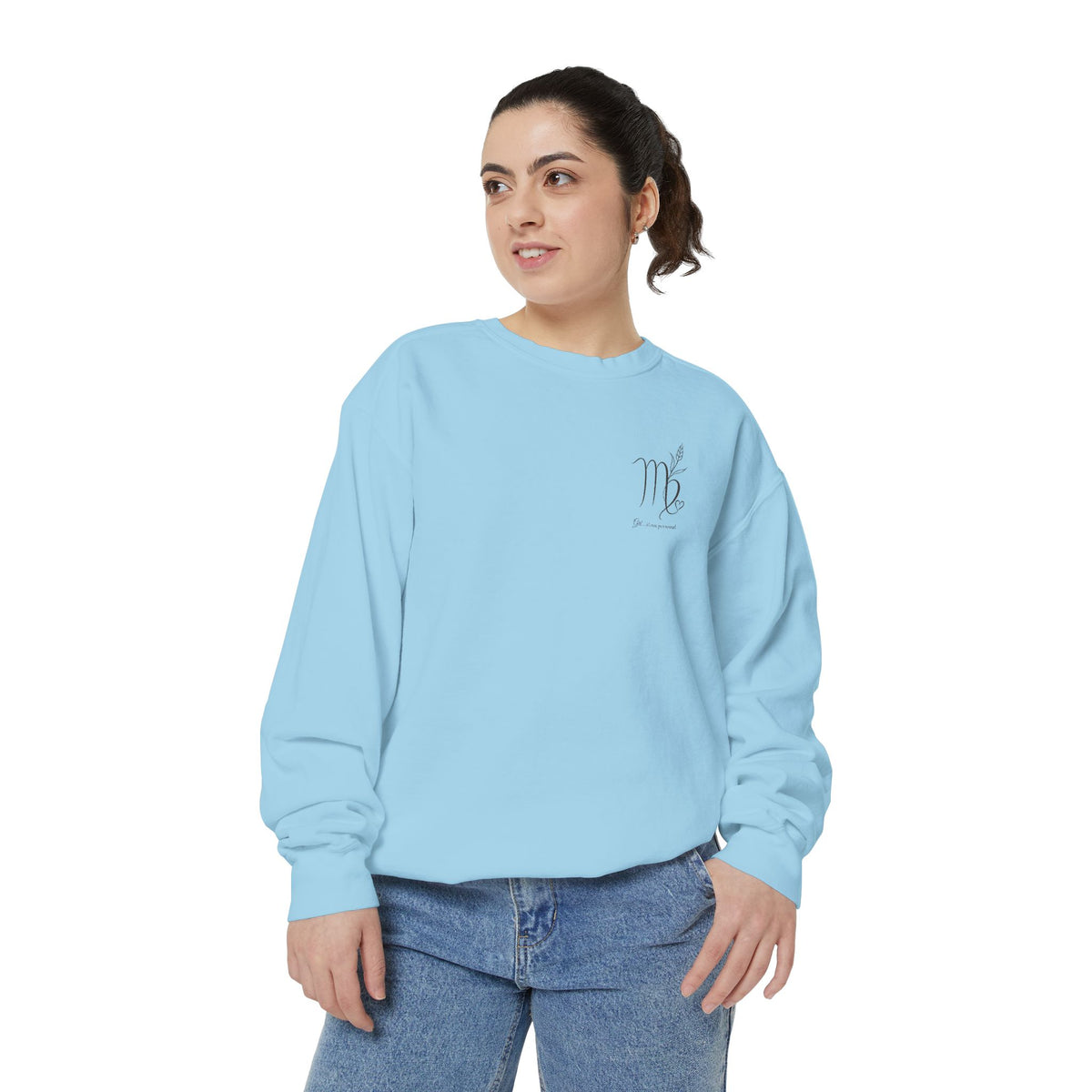 Virgo Signs of Healing™ Comfort Colors® Crewneck Sweatshirt