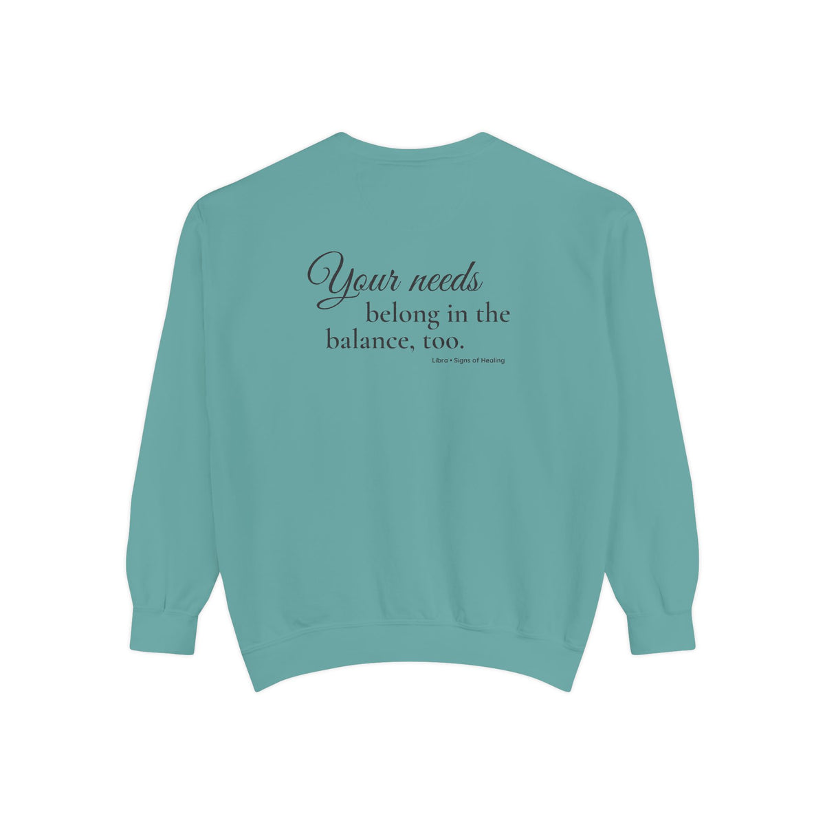 Libra Signs of Healing™ Comfort Colors® Crewneck Sweatshirt
