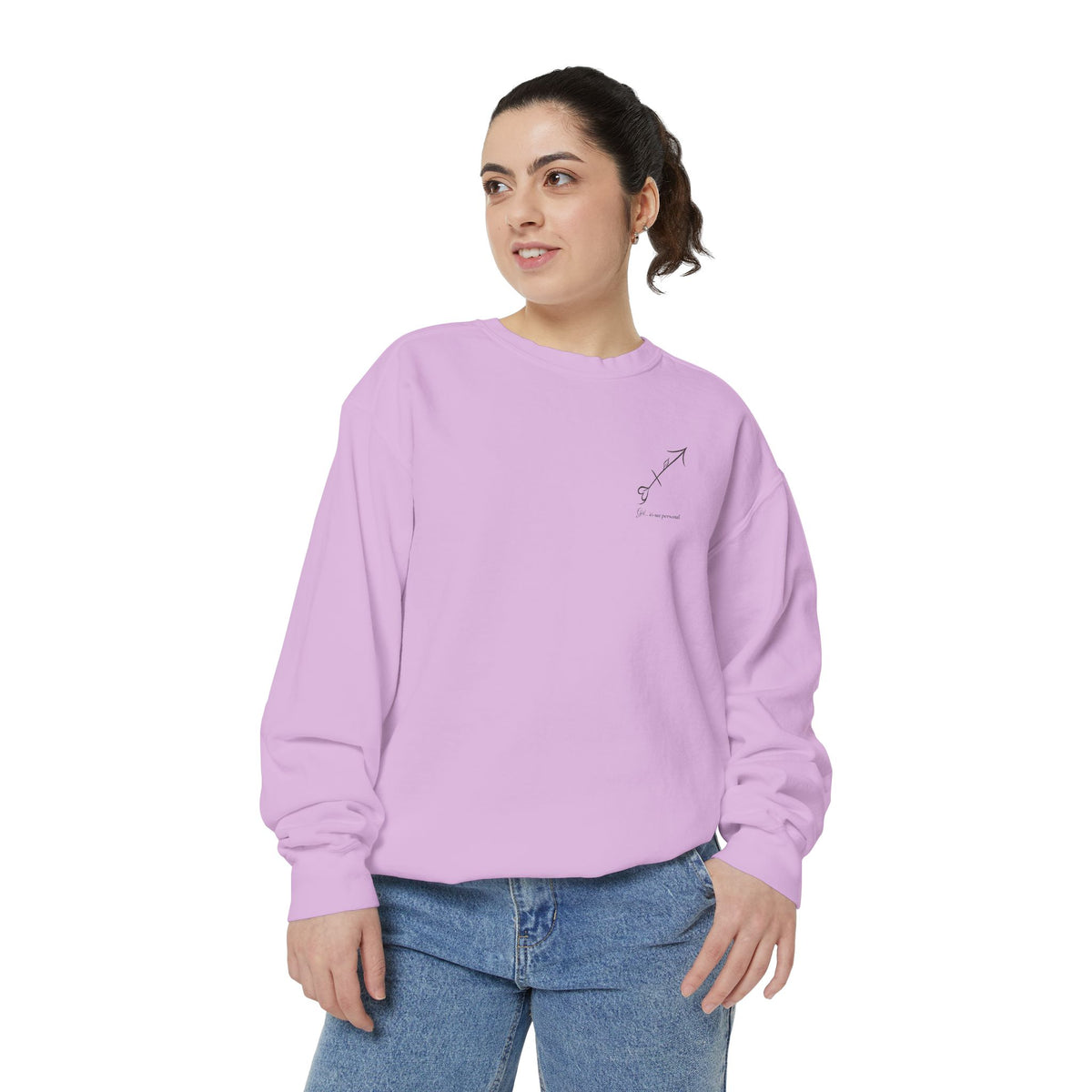 Sagittarius Signs of Healing™ Comfort Colors® Crewneck Sweatshirt