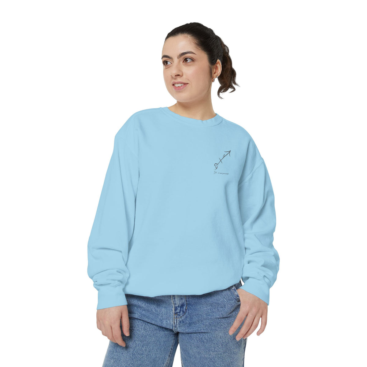 Sagittarius Signs of Healing™ Comfort Colors® Crewneck Sweatshirt