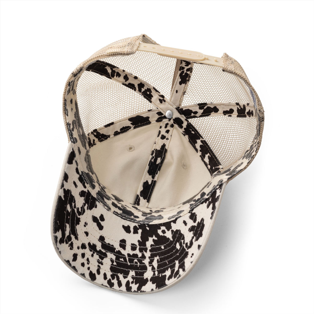 Signature Heart Embroidered Ponytail Cap