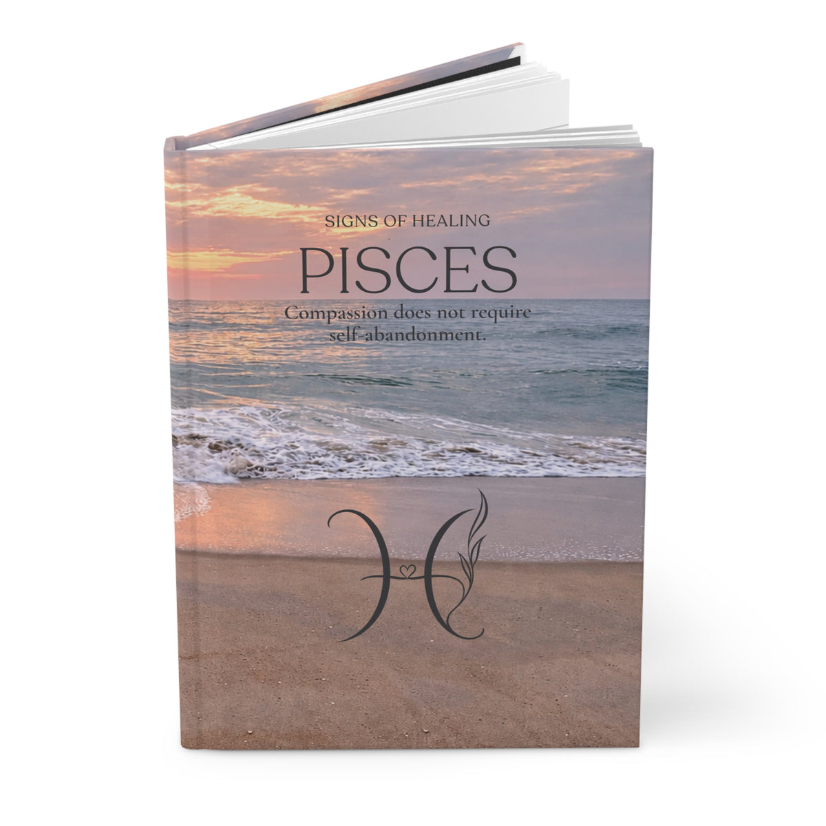 Pisces Signs of Healing™ Hardcover Journal