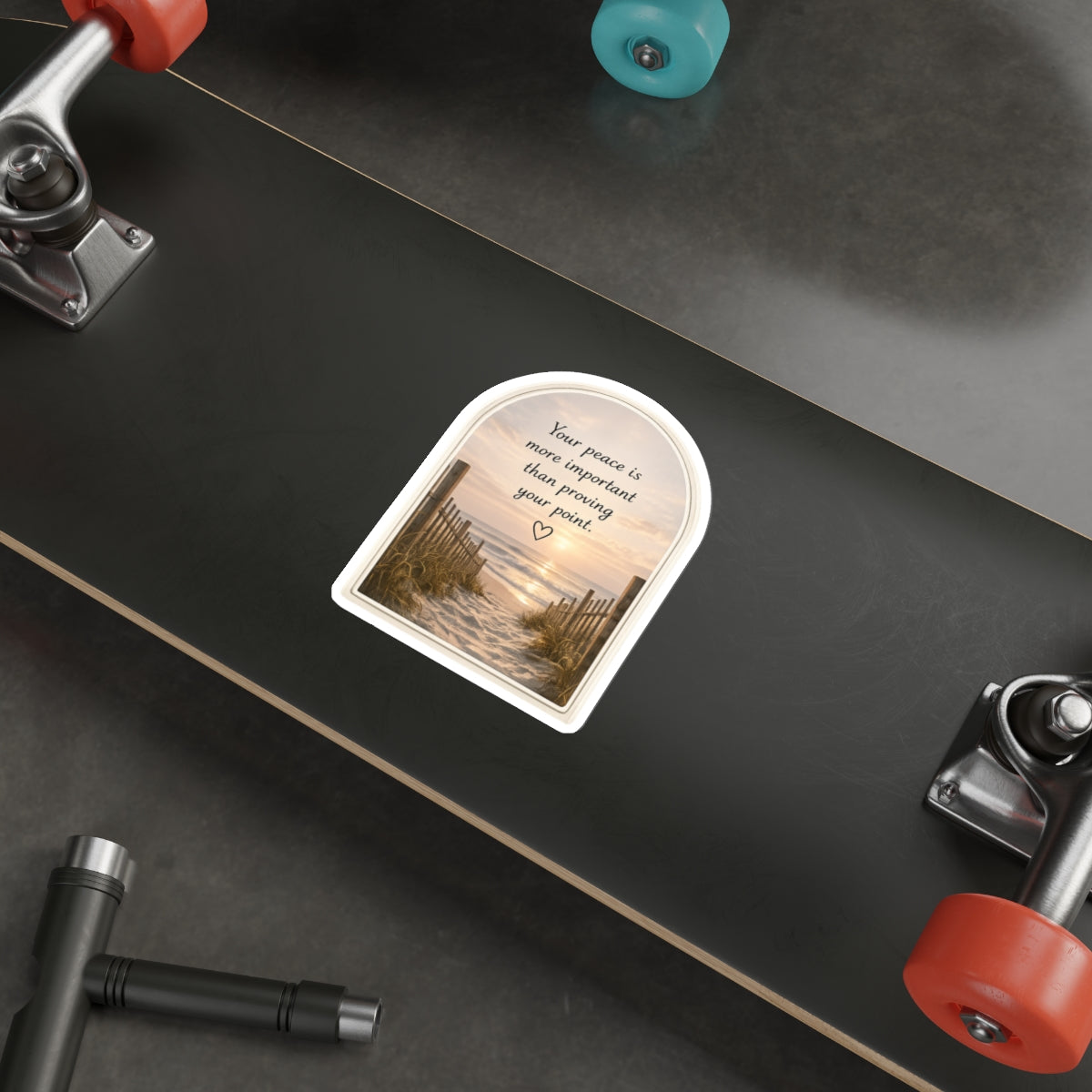 Your Peace Is More Important Than Proving Your Point — Die-Cut Sticker