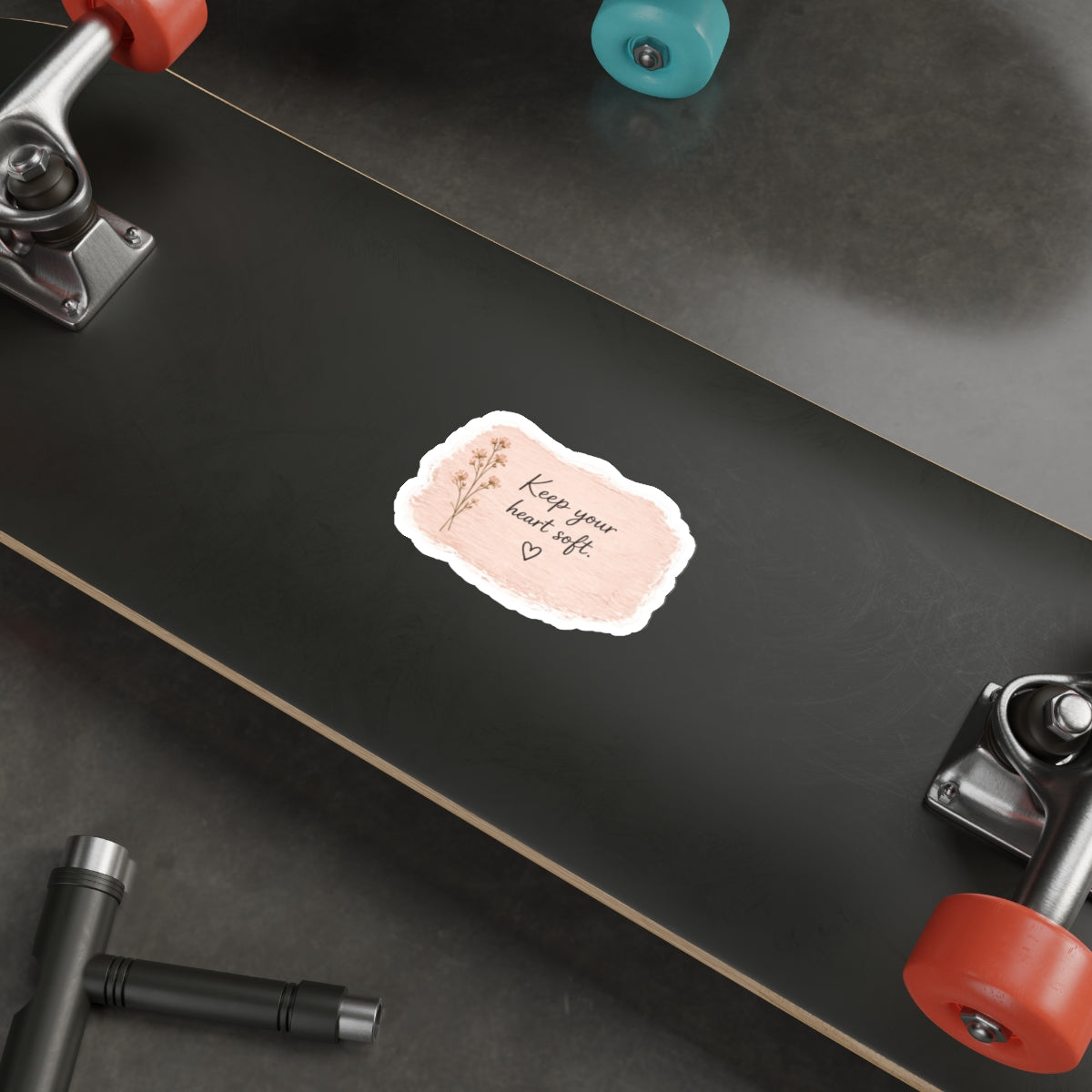 Keep Your Heart Soft — Die-Cut Sticker
