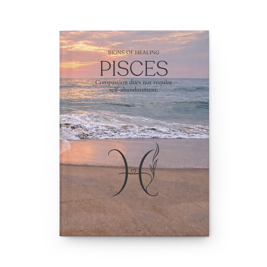 Pisces Signs of Healing™ Hardcover Journal
