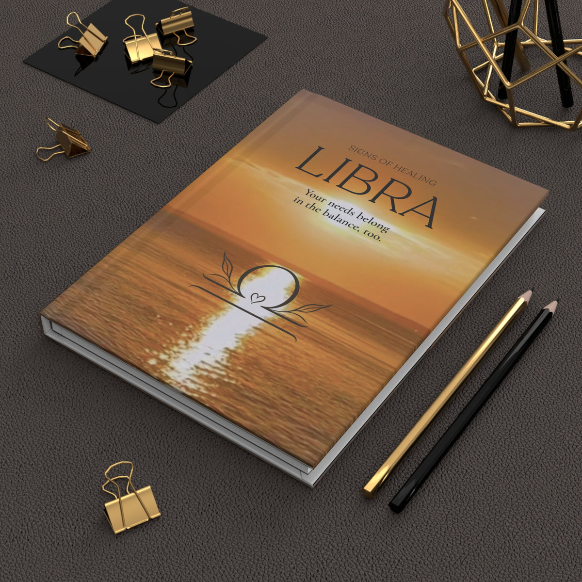 Libra Signs of Healing™ Hardcover Journal