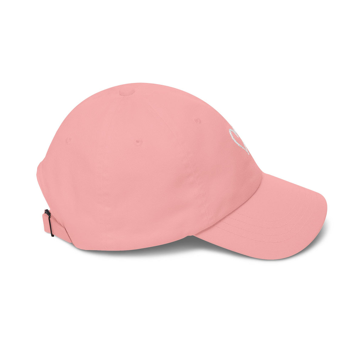 Signature Heart Embroidered Dad Cap | Unisex Cotton Hat
