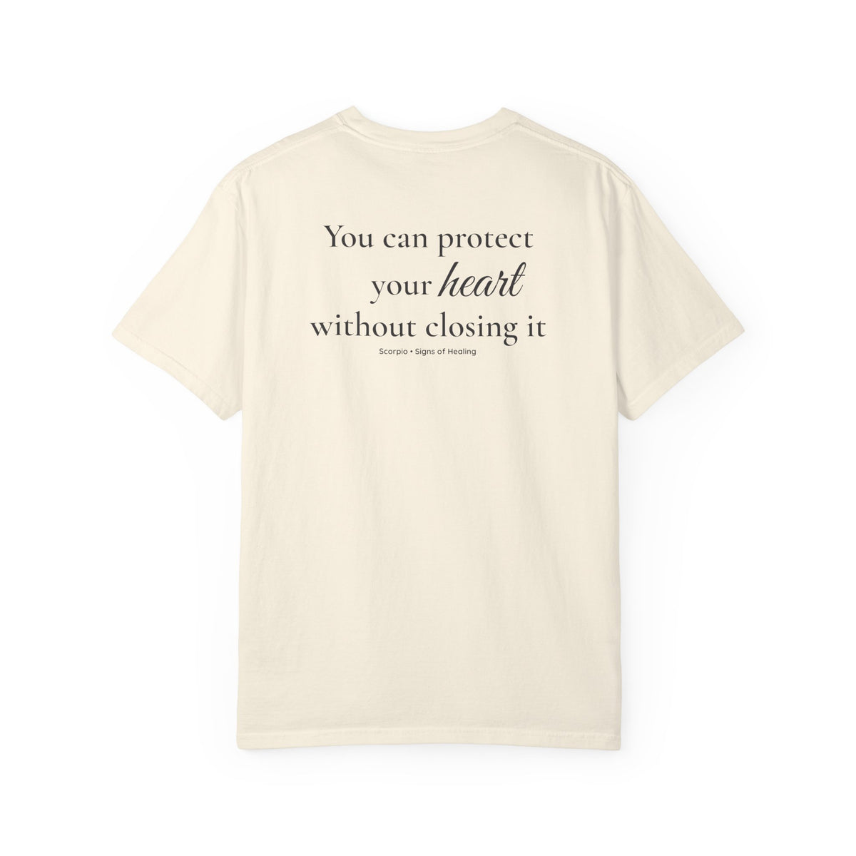 Scorpio Signs of Healing™ Signature Tee