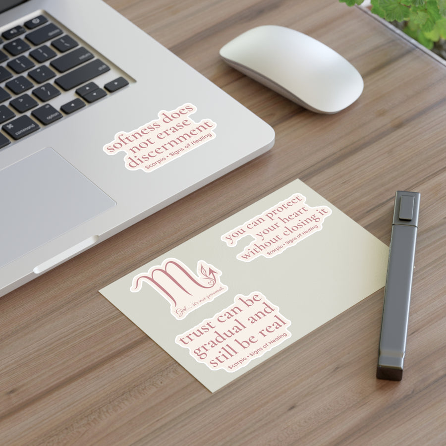 Scorpio Signs of Healing™ Reminder Sticker Sheet