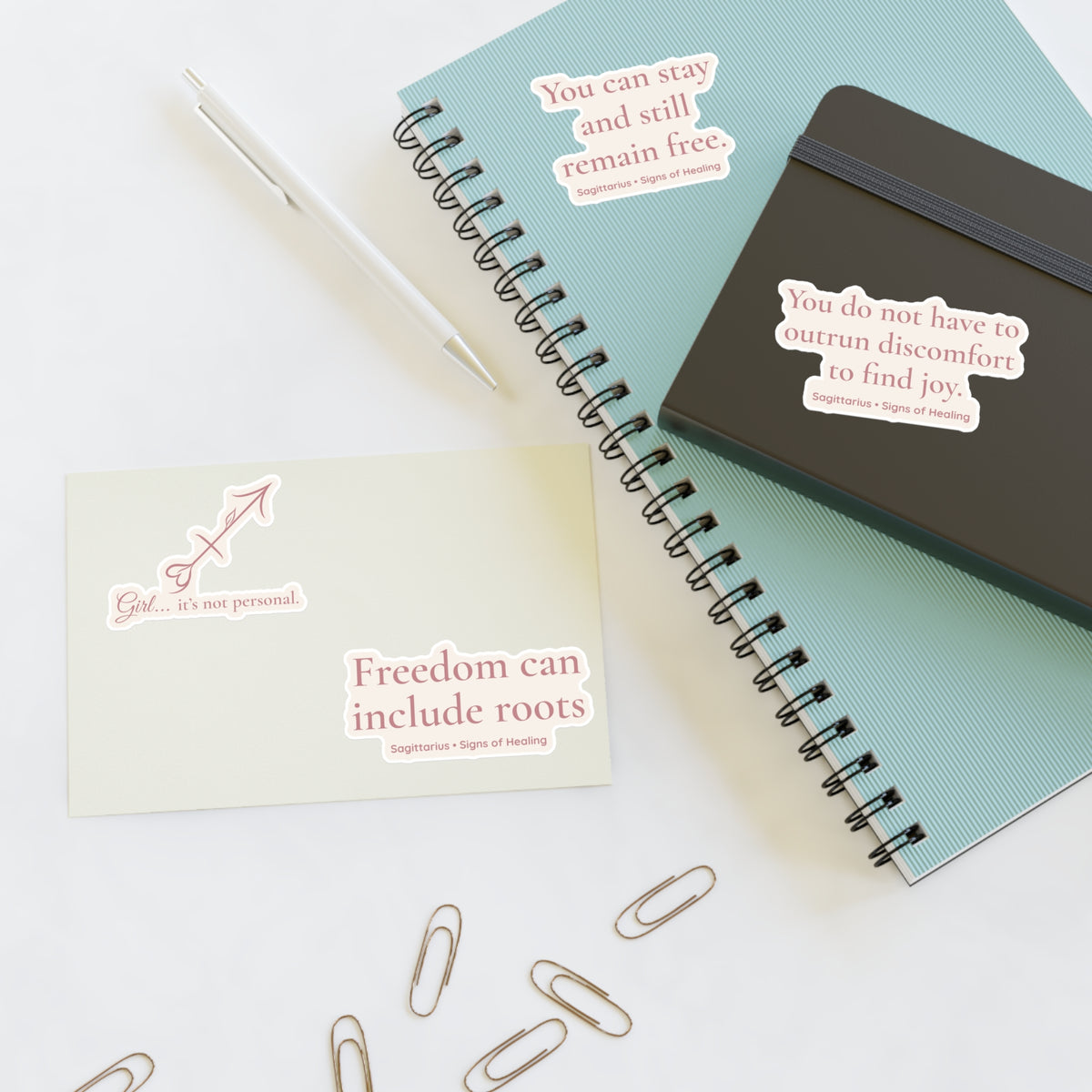 Sagittarius Signs of Healing™ Reminder Sticker Sheet