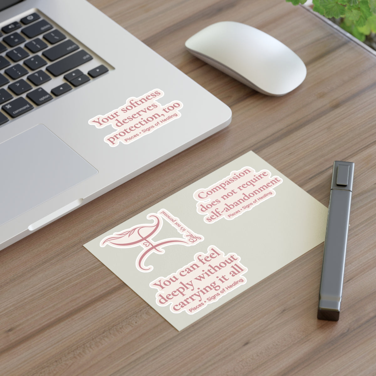 Pisces Signs of Healing™ Reminder Sticker Sheet