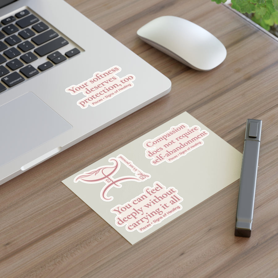 Pisces Signs of Healing™ Reminder Sticker Sheet