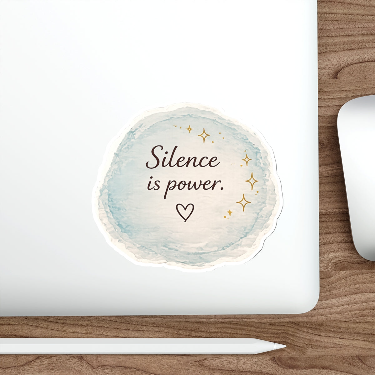 Silence Is Power — Die-Cut Sticker