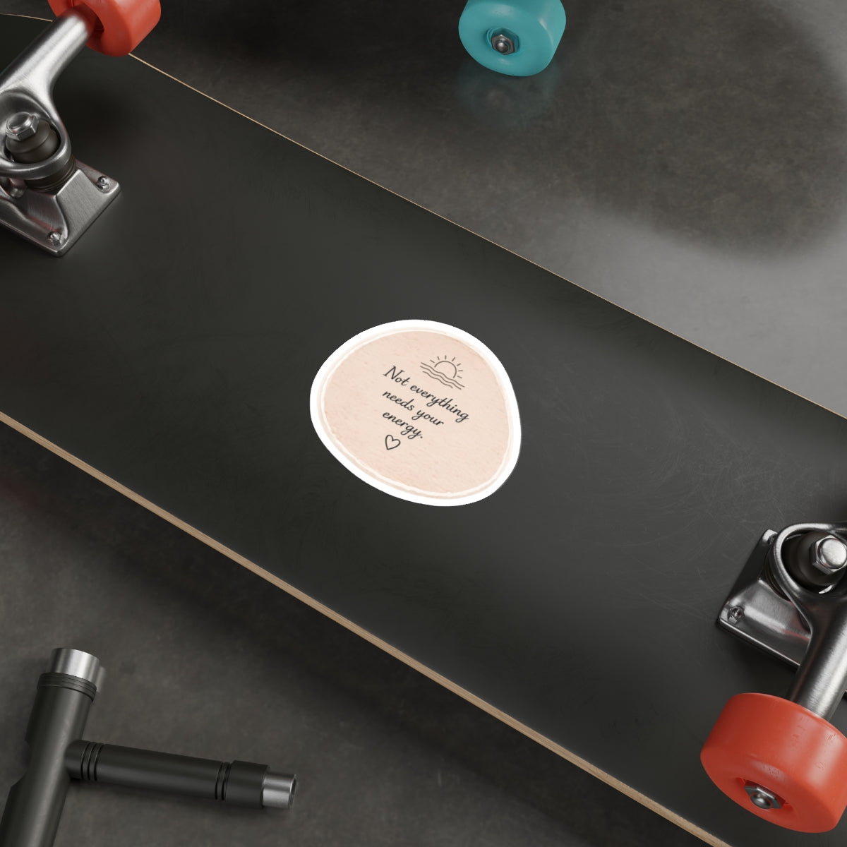 Not Everything Needs Your Energy — Die-Cut Sticker