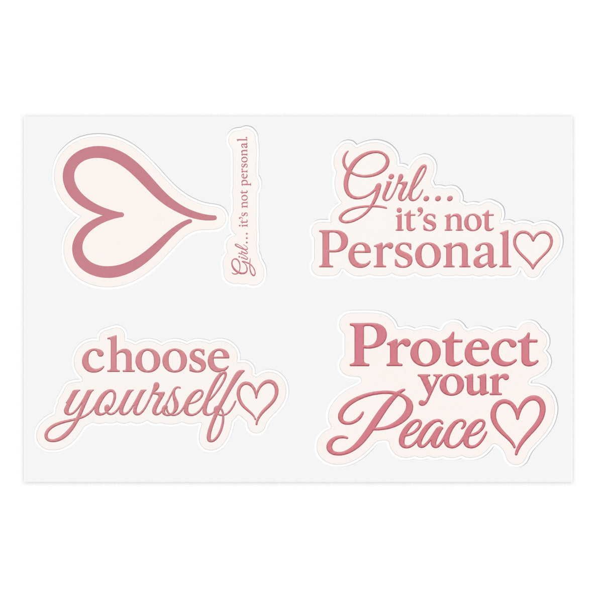 GINP Signature Reminder Sticker Pack — Set of 4