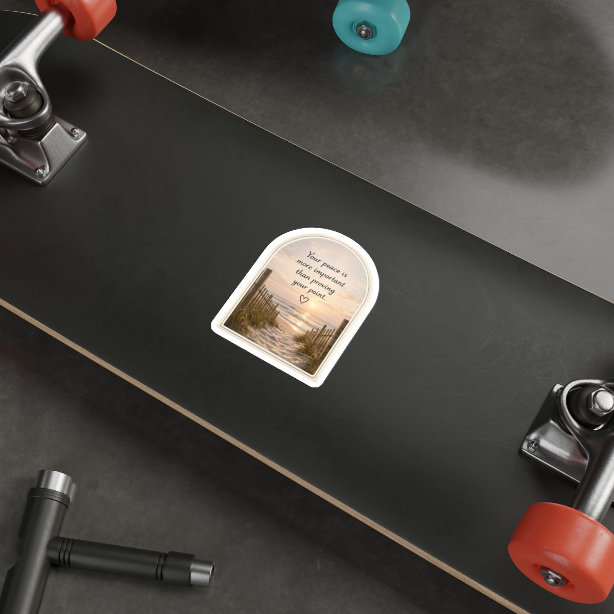 Your Peace Is More Important Than Proving Your Point — Die-Cut Sticker