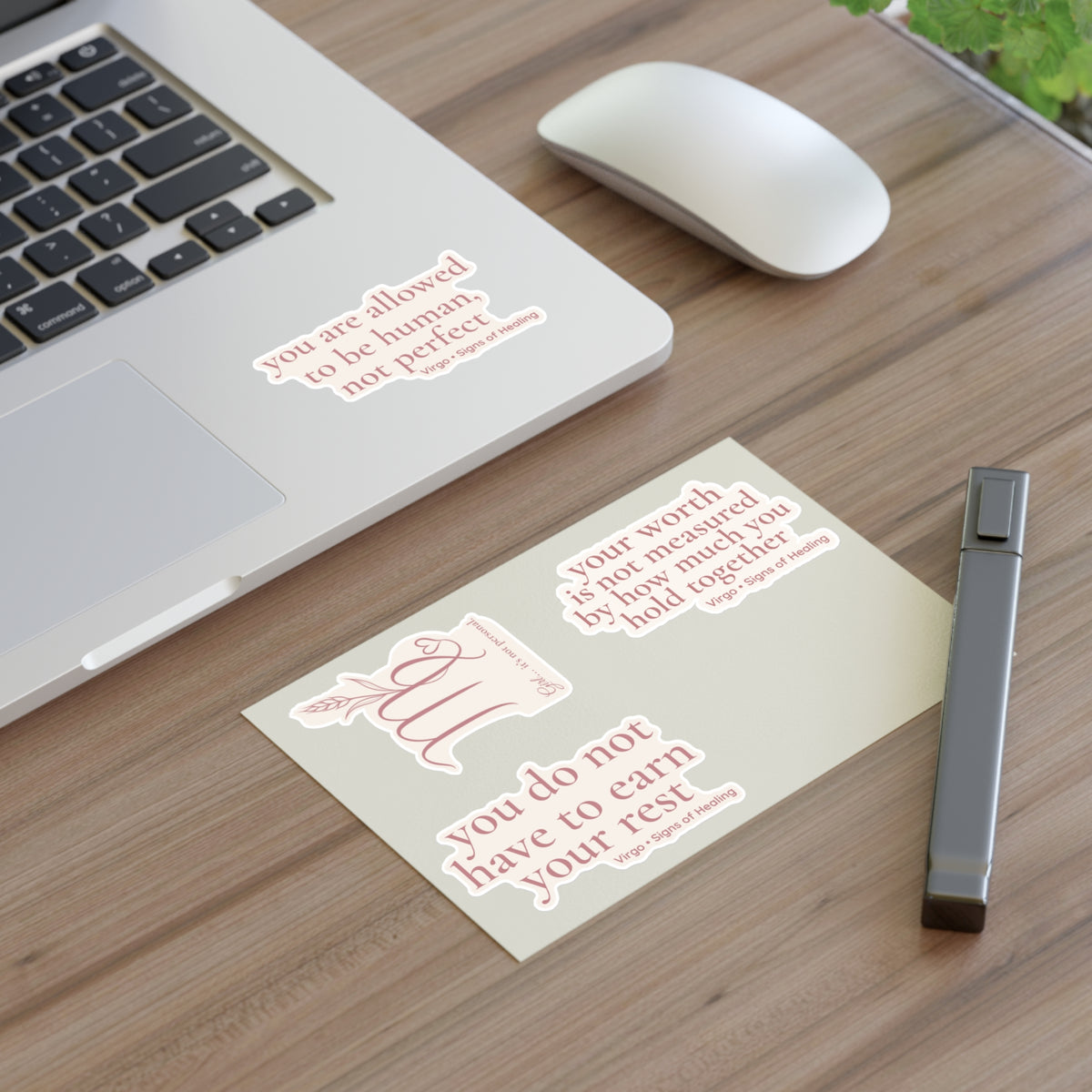 Virgo Signs of Healing™ Reminder Sticker Sheet