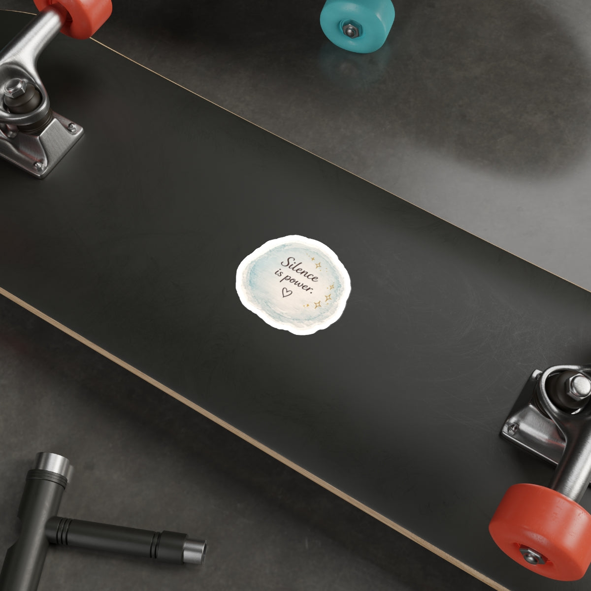 Silence Is Power — Die-Cut Sticker