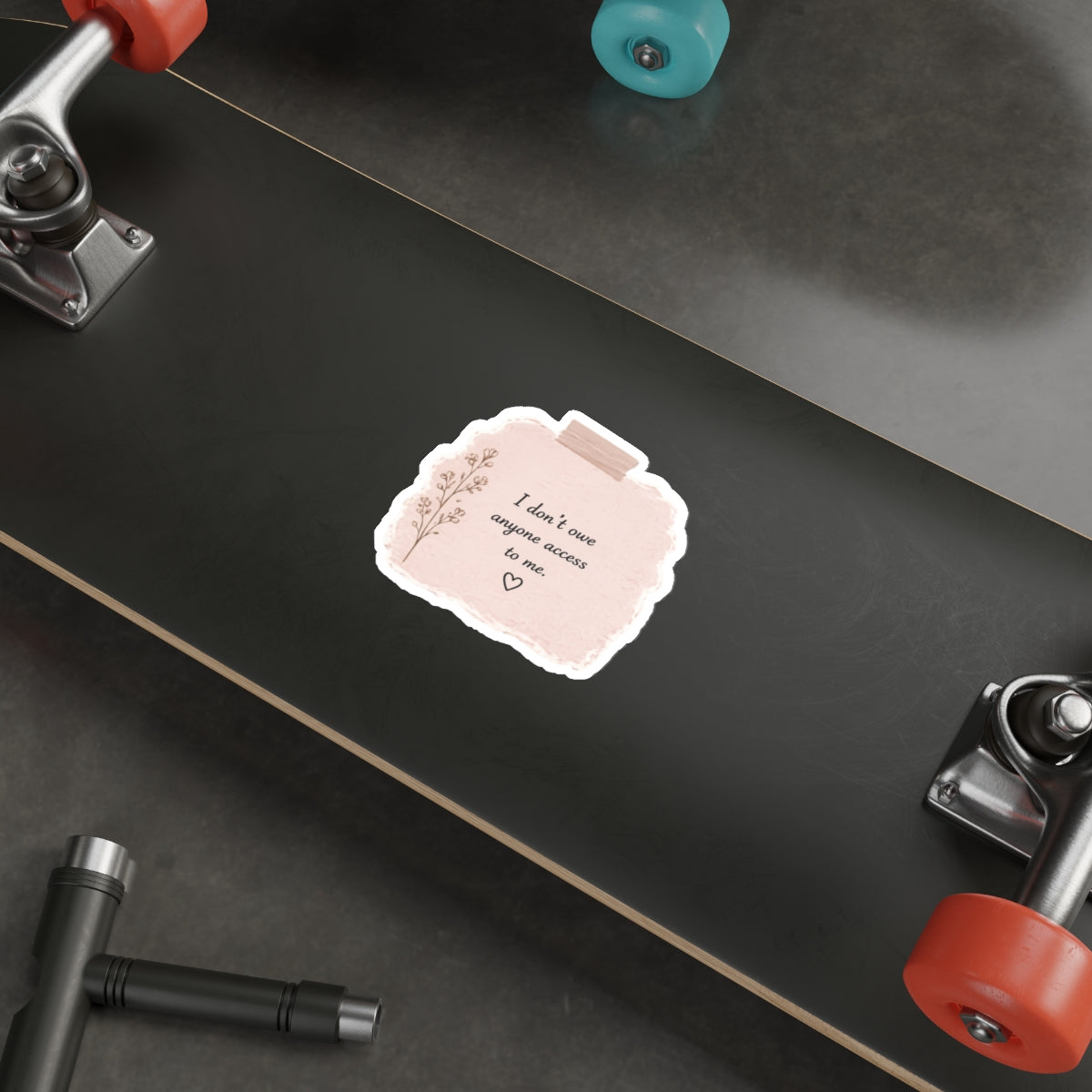 I Don’t Owe Anyone Access to Me — Die-Cut Sticker