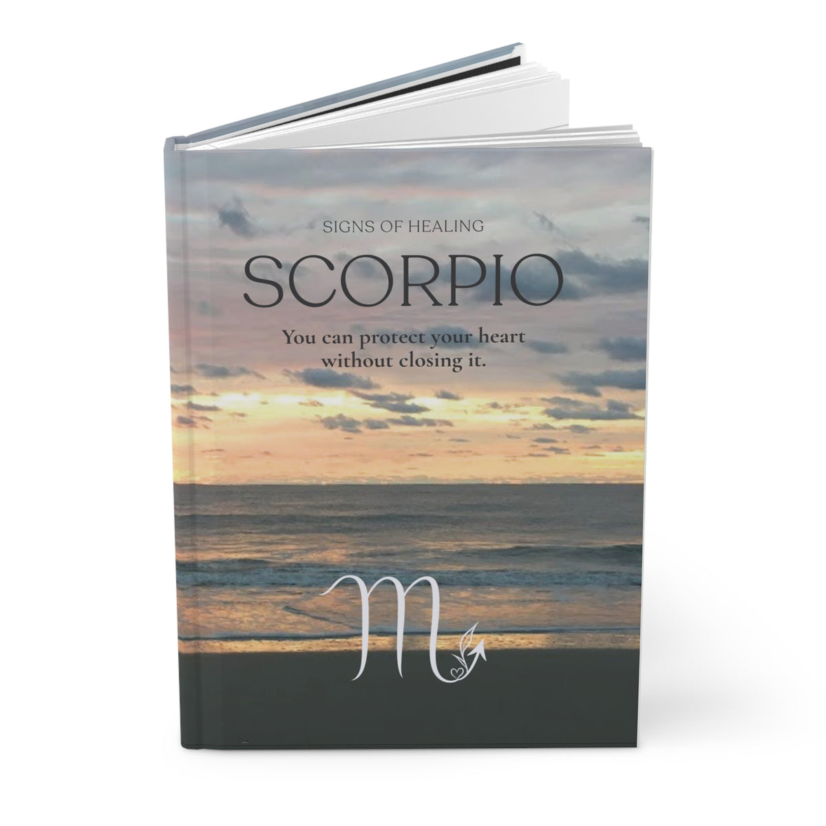 Scorpio Signs of Healing™ Hardcover Journal