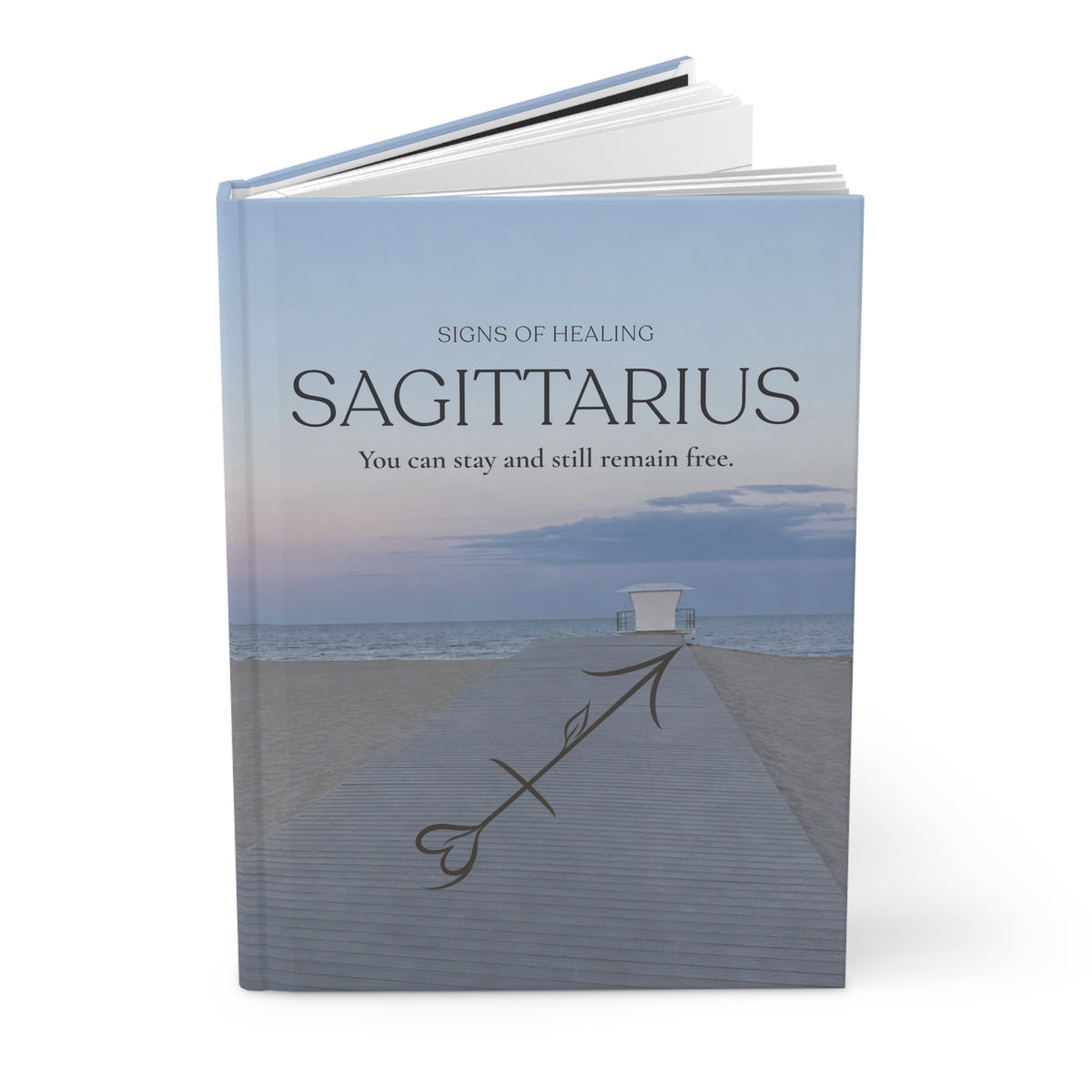 Sagittarius Signs of Healing™ Hardcover Journal