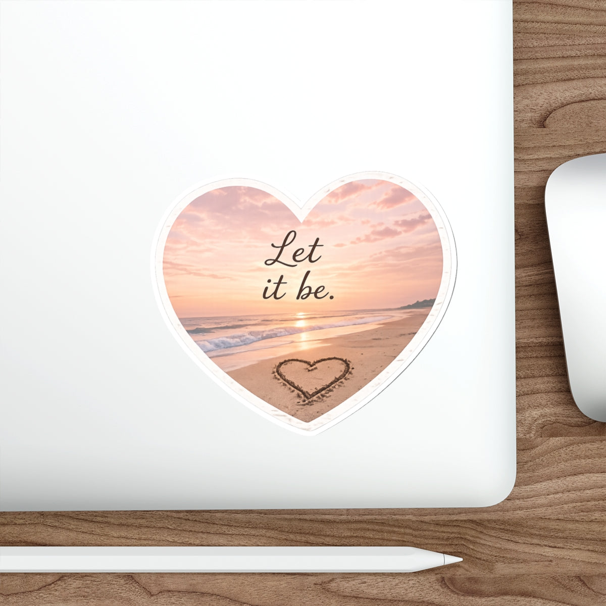 Let It Be — Die-Cut Sticker